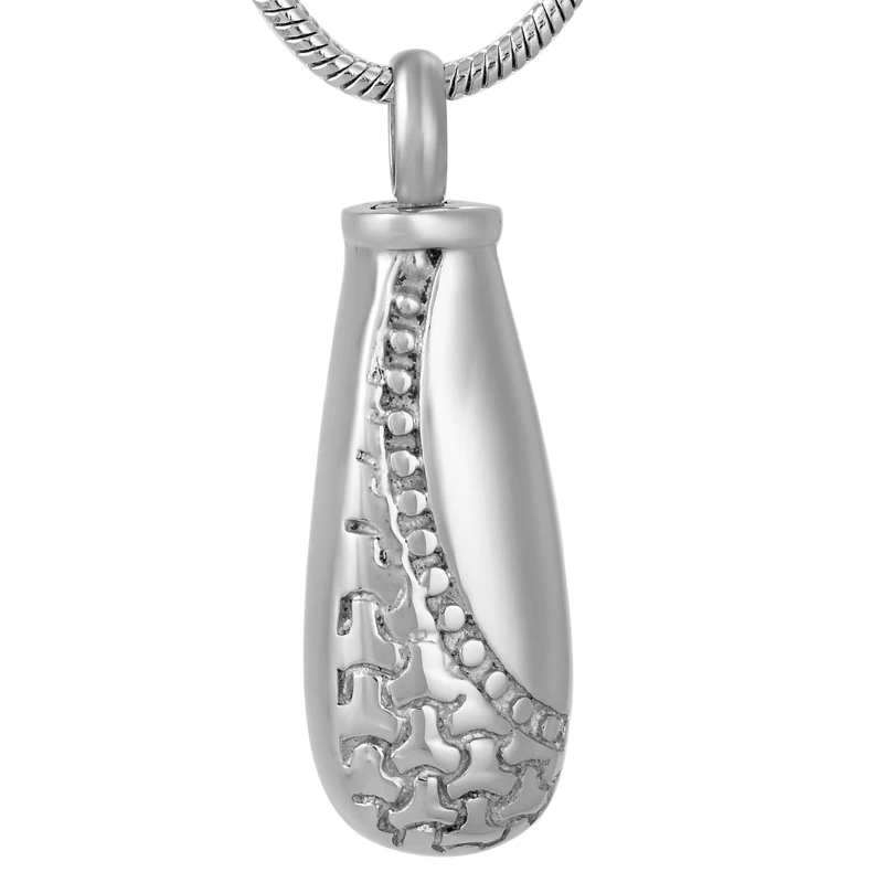 IJD9644 cremation jewelry pendant necklace for pet ashes holder-stainless steel personalized funeral keepsake casket locket
IJD9644 cremation jewelry pendant necklace for pet ashes holder-stainless steel personalized funeral keepsake casket locket