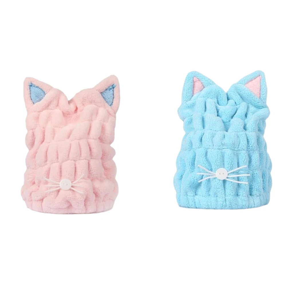Dry Hair Towels Lovely Adult Hair Turban Quickly Dry Hat Wrapped Towel Bathing Cap Coral Velvet Absorbent Hair Drying Hat
Dry Hair Towels Lovely Adult Hair Turban Quickly Dry Hat Wrapped Towel Bathing Cap Coral Velvet Absorbent Hair Drying Hat