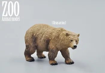 Original genuine wild jungle animal figure brown bear model collectible figurine kids pre-school toy children educational gift
Original genuine wild jungle animal figure brown bear model collectible figurine kids pre-school toy children educational gift