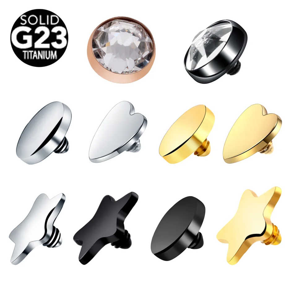 Titanium G23 1PC Heart Design Dermal Top micro Skin Diver Dermal Piercing Sexy Body Jewelry Attachments
Titanium G23 1PC Heart Design Dermal Top micro Skin Diver Dermal Piercing Sexy Body Jewelry Attachments