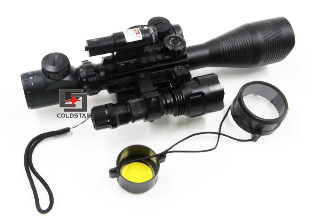 1set Hunting Compact Combo C4-12x50EG Rifle Scope w/Laser & CREE T6 LED Flashlight 5Mode C8 Torch Flash Light & T1 Red dot sight
1set Hunting Compact Combo C4-12x50EG Rifle Scope w/Laser & CREE T6 LED Flashlight 5Mode C8 Torch Flash Light & T1 Red dot sight