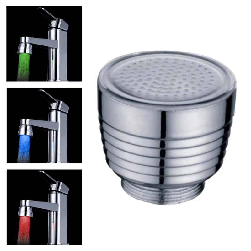 LED Colorful Water Head Colors Changing Mini Kitchen Bathroom Accessories Glow LED Light Water Stream Tap
LED Colorful Water Head Colors Changing Mini Kitchen Bathroom Accessories Glow LED Light Water Stream Tap