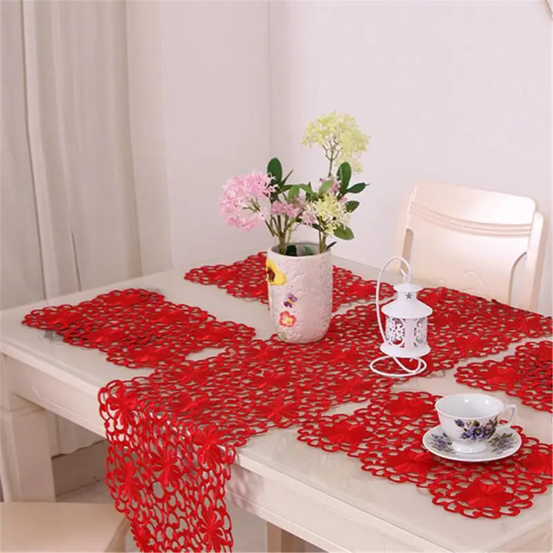 Classical Romantic Innovative Hollow Out Embroidered Table Runner Placemat Tablecloth For Home Living Room Restaurant Etc
Classical Romantic Innovative Hollow Out Embroidered Table Runner Placemat Tablecloth For Home Living Room Restaurant Etc