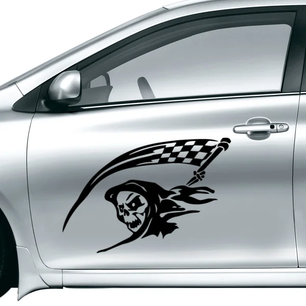 Grim Reaper Car Sticker Waterproof Reflective Decal Vinyl Car Decoration Home Decor Easy to Apply Removable Durable
Grim Reaper Car Sticker Waterproof Reflective Decal Vinyl Car Decoration Home Decor Easy to Apply Removable Durable