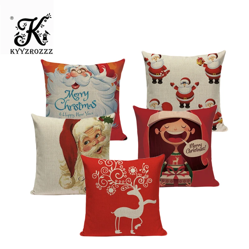 Santa Claus with deer printed cushion cover decorative throw pillows covers retro vintage square christmas Tree cushion cover
Santa Claus with deer printed cushion cover decorative throw pillows covers retro vintage square christmas Tree cushion cover