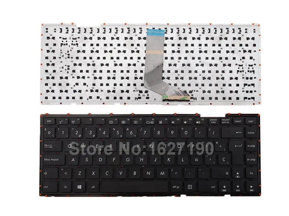 Клавиатура с испанской раскладкой для ноутбука Asus P452, черная, Win8 PN:MP-13K86E0-4427 SP, клавиатуры для ноутбука
Клавиатура с испанской раскладкой для ноутбука Asus P452, черная, Win8 PN:MP-13K86E0-4427 SP, клавиатуры для ноутбука