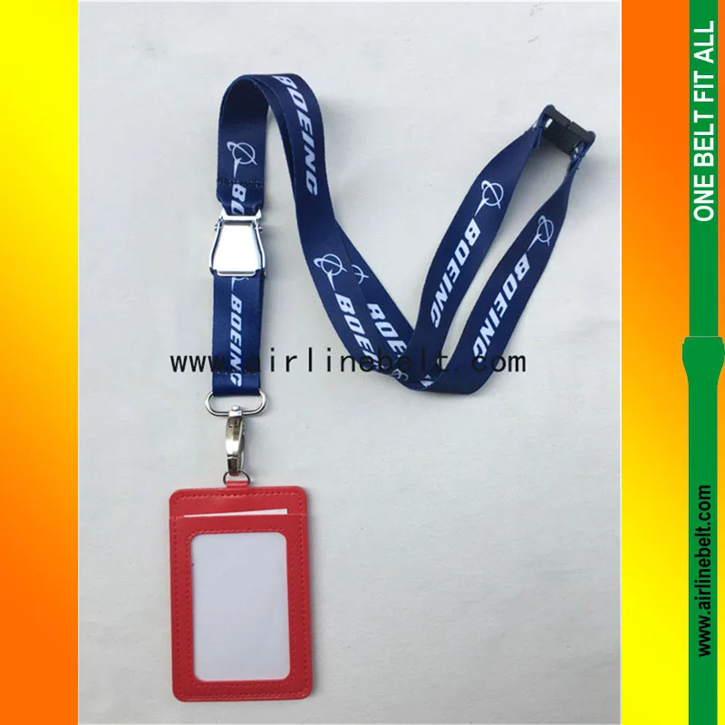 Boeing airplane safety seat belt mini airplane buckle lanyards with ID badge card holder for pilots airman flying travellers
Boeing airplane safety seat belt mini airplane buckle lanyards with ID badge card holder for pilots airman flying travellers