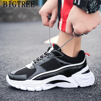 Dad Shoes Casual Shoes Men Leather Luxury Sneakers Hip Hop Shoes Men 2020 Fashion Black Sneakers Zapatos De Hombre Zapatillas
Dad Shoes Casual Shoes Men Leather Luxury Sneakers Hip Hop Shoes Men 2020 Fashion Black Sneakers Zapatos De Hombre Zapatillas