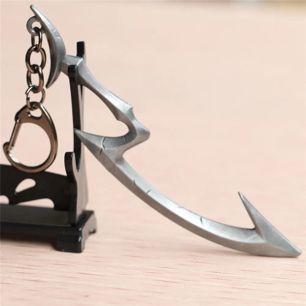 League of Legends LOL Game Diana Weapon Pendant Keychain 12cm Key Chain Key Ring Key Holder Classic Trinket for Boys
League of Legends LOL Game Diana Weapon Pendant Keychain 12cm Key Chain Key Ring Key Holder Classic Trinket for Boys