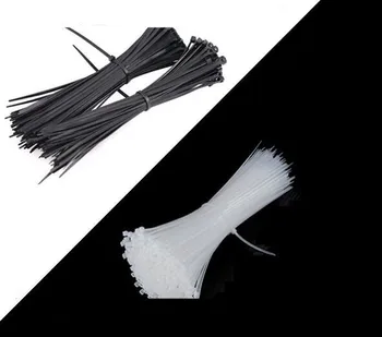 500pcs 4*100/120/150/180/200mm Fixed plastic strapping self-locking nylon cable tie belt Strapping Straps For Wires white black 
500pcs 4*100/120/150/180/200mm Fixed plastic strapping self-locking nylon cable tie belt Strapping Straps For Wires white black
