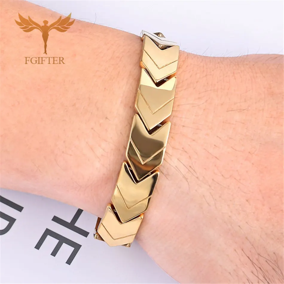 Top Man Jewelry Gold Color Cemented Carbide Chain Bracelets for Men Magnetic Stainless Steel Bracelet bangle Mens New Year Gifts
Top Man Jewelry Gold Color Cemented Carbide Chain Bracelets for Men Magnetic Stainless Steel Bracelet bangle Mens New Year Gifts