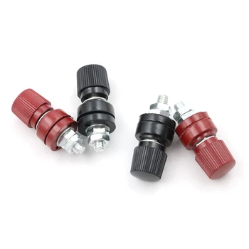 4pcs Terminals Binding Post Terminal 6mm Screw M6 Power Supply (2PCS Red + 2PCS Black)
4pcs Terminals Binding Post Terminal 6mm Screw M6 Power Supply (2PCS Red + 2PCS Black)