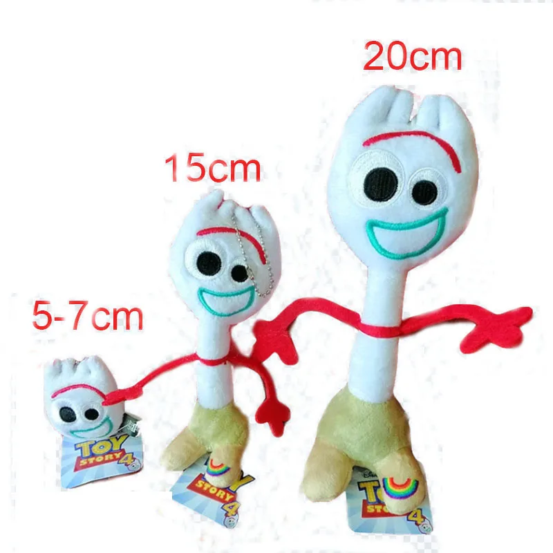 2019 Movie TS4 Forky Soft Stuffed Doll Cartoon Mini Cute Plush Toys Key Chain Bag Accessories Car Keychain Christmas Gift
2019 Movie TS4 Forky Soft Stuffed Doll Cartoon Mini Cute Plush Toys Key Chain Bag Accessories Car Keychain Christmas Gift
