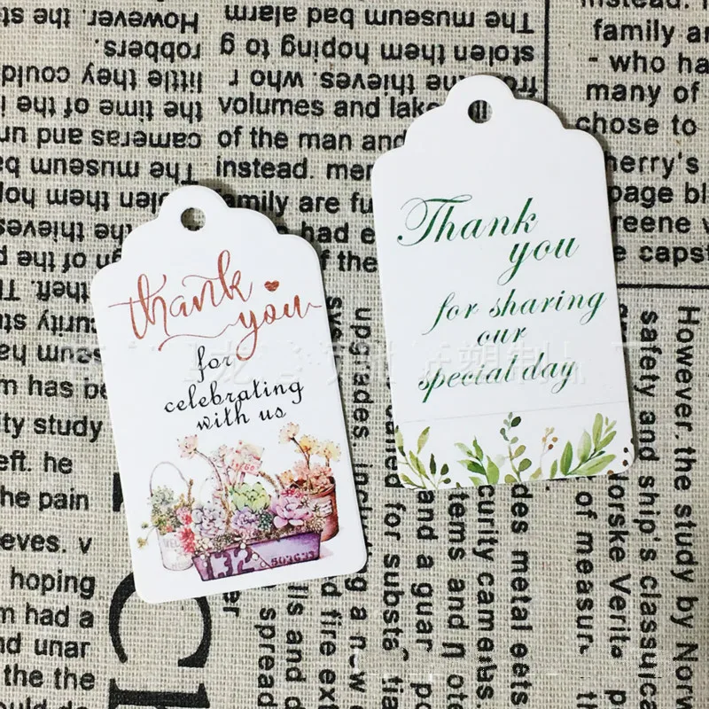 50pcs Flower Print Gift Paper Tags with Jute Twine String Rectangle Shape Hang Tag Thank You Label Rustic Wedding DIY Decoration
50pcs Flower Print Gift Paper Tags with Jute Twine String Rectangle Shape Hang Tag Thank You Label Rustic Wedding DIY Decoration