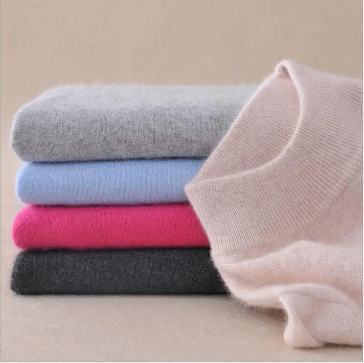 Women Sweater Pure Cashmere Knitted Pullovers 2016 Winter Thick knitwear Female Half Turtleneck Tops Standard Clothes Jumpers
Women Sweater Pure Cashmere Knitted Pullovers 2016 Winter Thick knitwear Female Half Turtleneck Tops Standard Clothes Jumpers