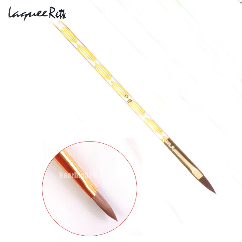No.8 Sculpture Powder Nail Art Brush Pen Acrylic Handle Carving Powder Gel Liquid Salon Liner Nail Brush With Cap
No.8 Sculpture Powder Nail Art Brush Pen Acrylic Handle Carving Powder Gel Liquid Salon Liner Nail Brush With Cap