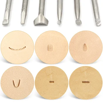 6Pcs DIY Leather Working Saddle Making Tool Kit Leathercraft Tools Set for Leather Craft Working Leather Carving Printing Stamp
6Pcs DIY Leather Working Saddle Making Tool Kit Leathercraft Tools Set for Leather Craft Working Leather Carving Printing Stamp