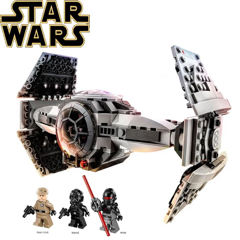 New 345pcs Legoings Star Wars Model Building Blocks Starwars The Force Awakens TIE Advanced Prototype Fighter Blocks Toys
New 345pcs Legoings Star Wars Model Building Blocks Starwars The Force Awakens TIE Advanced Prototype Fighter Blocks Toys