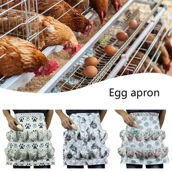 Egg Gathering Harvest Apron with 12 Egg Pockets Gift for Men Women Children Collecting Egg Outdoors Farm Activities
Egg Gathering Harvest Apron with 12 Egg Pockets Gift for Men Women Children Collecting Egg Outdoors Farm Activities