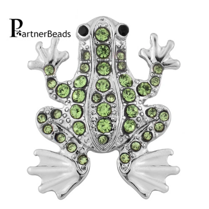 10pcs/lot 18mm Partnerbeads Frog Snap Crystal Snap Button Charm Popper Jewelry Free Shipping KB8099
10pcs/lot 18mm Partnerbeads Frog Snap Crystal Snap Button Charm Popper Jewelry Free Shipping KB8099