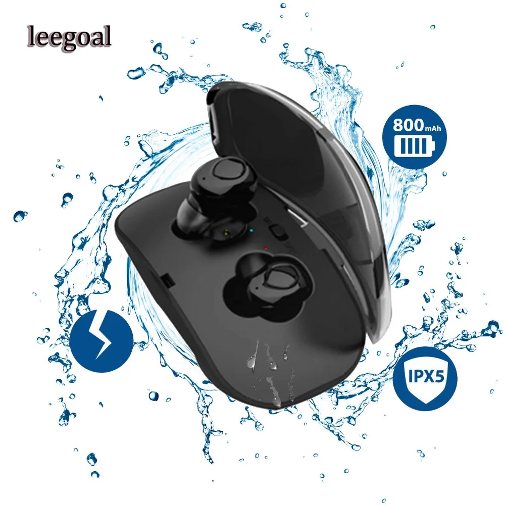 X18 Portable Wireless Headset TWS Music Bluetooth Headset Bluetooth V4.1 Stereo Earbud Earphone with Noise Canceling Microphone
X18 Portable Wireless Headset TWS Music Bluetooth Headset Bluetooth V4.1 Stereo Earbud Earphone with Noise Canceling Microphone