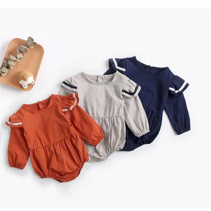 3 Colors Infant Girl Jumpsuit Baby Clothes Autumn And Winter Baby Boys Romper Cotton Retro Style
3 Colors Infant Girl Jumpsuit Baby Clothes Autumn And Winter Baby Boys Romper Cotton Retro Style