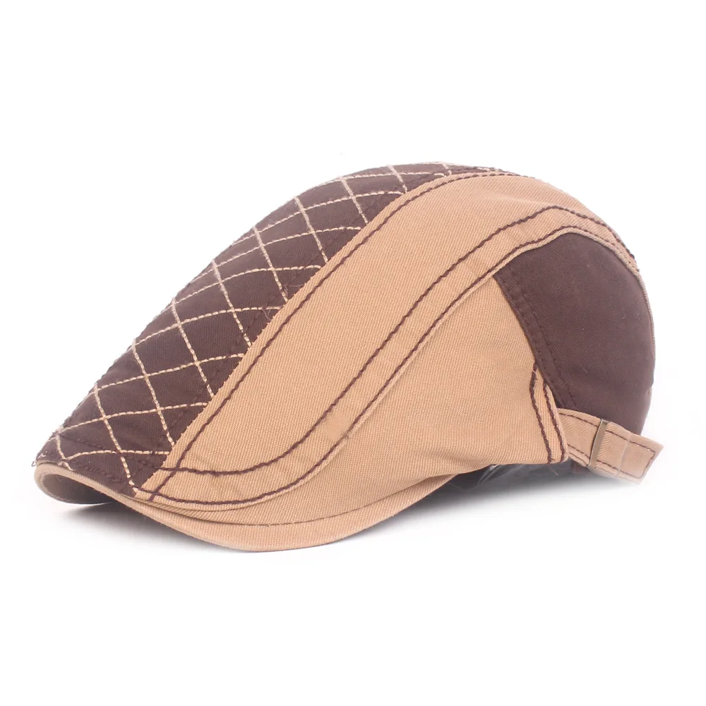 Fashion Cotton Beret Cap Colorblock Forward Cap Driver Cap For Father Driver Trendy Gift Charm Casual Style Hot Sale
Fashion Cotton Beret Cap Colorblock Forward Cap Driver Cap For Father Driver Trendy Gift Charm Casual Style Hot Sale