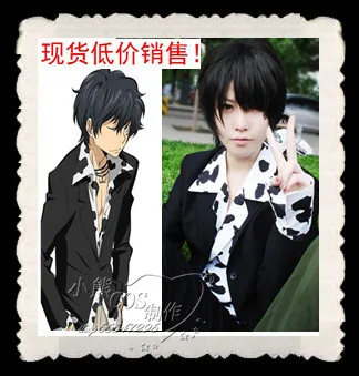 High Quality Anime HITMAN REBORN Cartoon Ranbo Cosplay Constume Cow Shirt Universal Black Suit for Men/Women Coat+Shirt+Pants
High Quality Anime HITMAN REBORN Cartoon Ranbo Cosplay Constume Cow Shirt Universal Black Suit for Men/Women Coat+Shirt+Pants