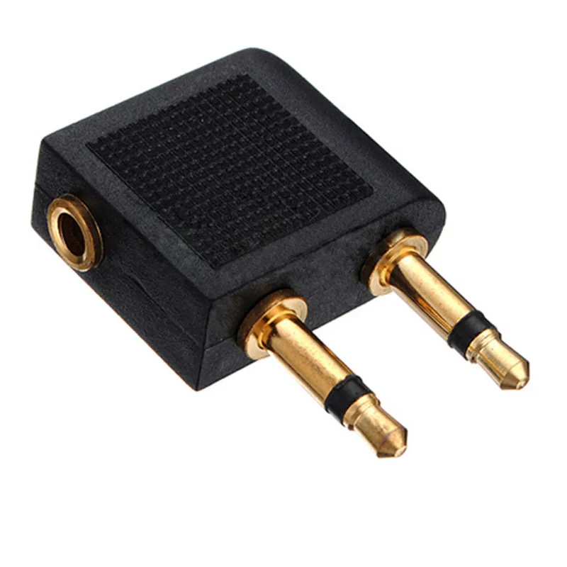 2 pcs Airline Airplane Earphone Headphone Headset Jack Audio Adapter 3.5mm ND998
2 pcs Airline Airplane Earphone Headphone Headset Jack Audio Adapter 3.5mm ND998