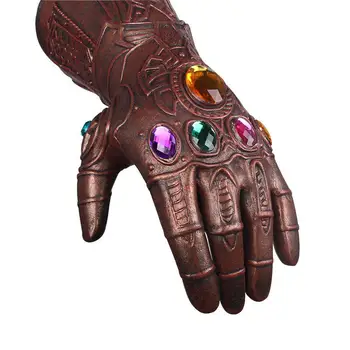 Thanos Gauntlet Infinity War Thanos Gloves Latex Infinity Cosplay Superhero Gloves Halloween Prop without mask
Thanos Gauntlet Infinity War Thanos Gloves Latex Infinity Cosplay Superhero Gloves Halloween Prop without mask