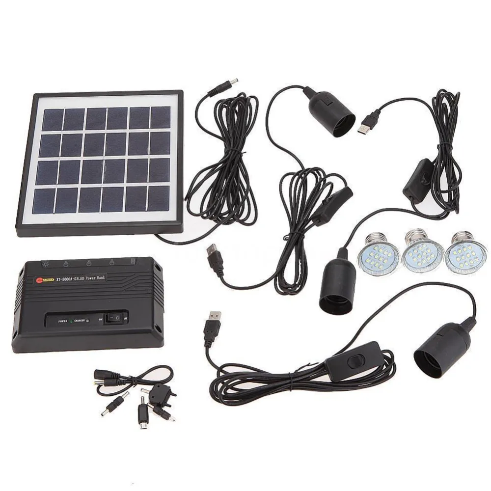 Dikale Outdoor Solar Power Panel LED Light Lamp USB Charger Home System Kit Garden Path
Dikale Outdoor Solar Power Panel LED Light Lamp USB Charger Home System Kit Garden Path