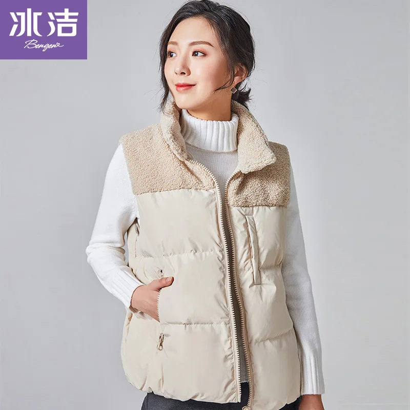 BG autumn and winter women down vest soft warm waistcoat female outwear brand vest J90132002
BG autumn and winter women down vest soft warm waistcoat female outwear brand vest J90132002