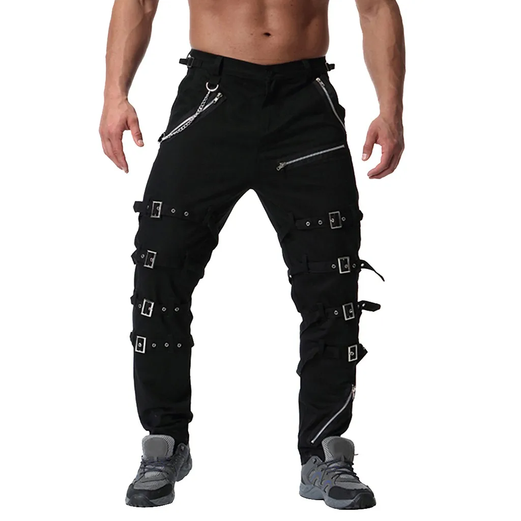 FeiTong Sweatpants Men Casual Pants 2019 Streetwear Skinny Pants Fashion Vintage Multi Zipper Outdoors Trouser Cargo Long Pants
FeiTong Sweatpants Men Casual Pants 2019 Streetwear Skinny Pants Fashion Vintage Multi Zipper Outdoors Trouser Cargo Long Pants