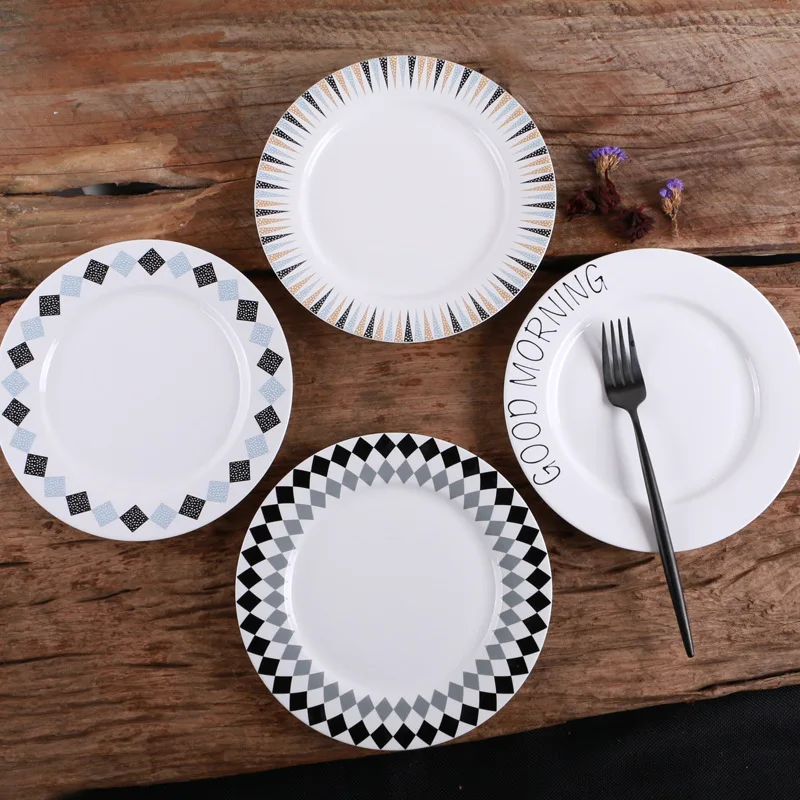 European contracted breakfast ceramic dishes 8inch ceramic cake dessert dishes plates
European contracted breakfast ceramic dishes 8inch ceramic cake dessert dishes plates