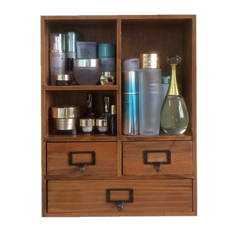 Storage Cabinets Desktop Cosmetics Skin Care Products Storage Box Drawer Finishing Shelves Wooden Storage Box Decor
Storage Cabinets Desktop Cosmetics Skin Care Products Storage Box Drawer Finishing Shelves Wooden Storage Box Decor