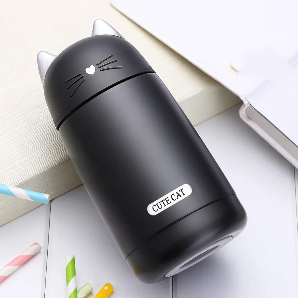 cute thermos Mini Vacuum Mug Cute Cat Kid Thermos Stainless Steel Hot Water Bottle Travel Cup termo agua garrafa termica inox
cute thermos Mini Vacuum Mug Cute Cat Kid Thermos Stainless Steel Hot Water Bottle Travel Cup termo agua garrafa termica inox