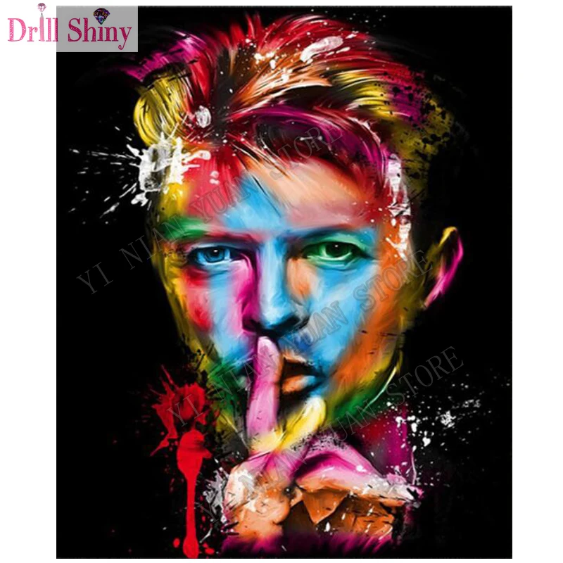 5D DIY Diamond Painting Cross Stitch, David Bowie,boy, Home Decor,Embroidery painting, Full ,Diamond Mosaic,3D stickers,gift
5D DIY Diamond Painting Cross Stitch, David Bowie,boy, Home Decor,Embroidery painting, Full ,Diamond Mosaic,3D stickers,gift