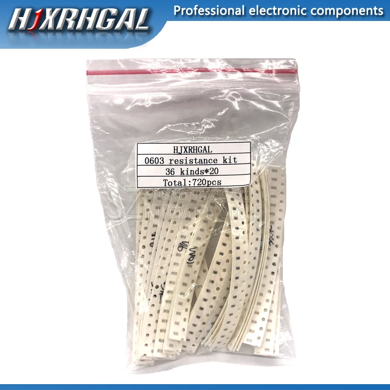 36valuesX20pcs=720pcs 0603 1ohm-10Mohm SMD Resistor Kit Assorted Kit 1% component diy samples kit new and original hjxrhgal
36valuesX20pcs=720pcs 0603 1ohm-10Mohm SMD Resistor Kit Assorted Kit 1% component diy samples kit new and original hjxrhgal
