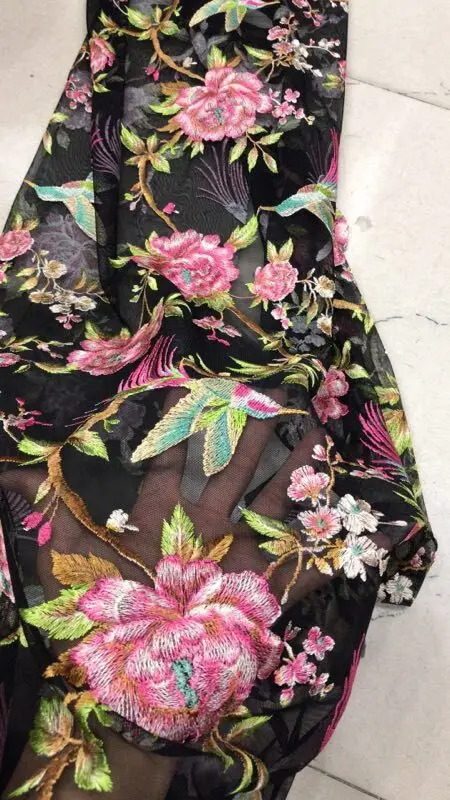 french net fabric unique flower Embroidered tulle fabric with top quality SYJ-6614 for sexy dress
french net fabric unique flower Embroidered tulle fabric with top quality SYJ-6614 for sexy dress