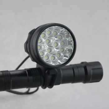 Rechargeable 15T6 25000 Lumen Bike Light Headlamp 15xCree XML T6 Led Cycling headlight Road Bike Front Light Bicycle Accessories
Rechargeable 15T6 25000 Lumen Bike Light Headlamp 15xCree XML T6 Led Cycling headlight Road Bike Front Light Bicycle Accessories