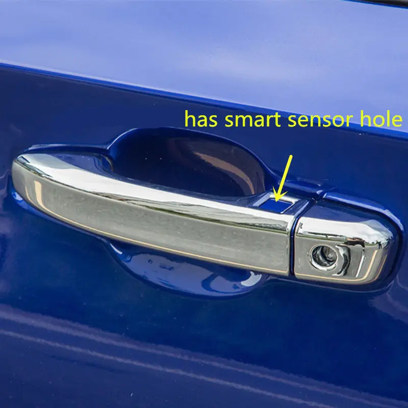 LHD Chrome Side Door Handle Cover Trim has Smart Hole 8pcs For Honda Accord 2018
LHD Chrome Side Door Handle Cover Trim has Smart Hole 8pcs For Honda Accord 2018