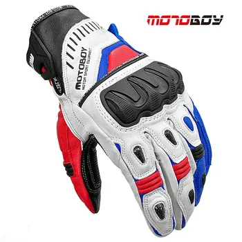 2018 Autumn Winter New MOTOBOY Knight racing riding Full Finger Motorycle Gloves Motocross Motorbike gloves of sheepskin leather
2018 Autumn Winter New MOTOBOY Knight racing riding Full Finger Motorycle Gloves Motocross Motorbike gloves of sheepskin leather