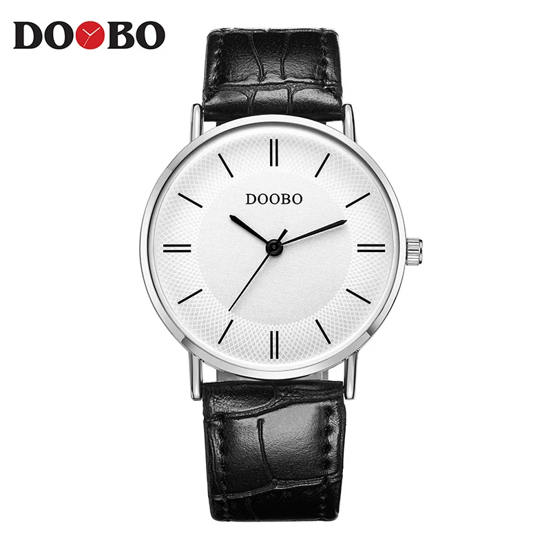 DOOBO Sport Mens Watches Top Brand Luxury Men Dress Watch Leather Male Stainless Steel Waterproof sport Wrist Business | Наручные часы
