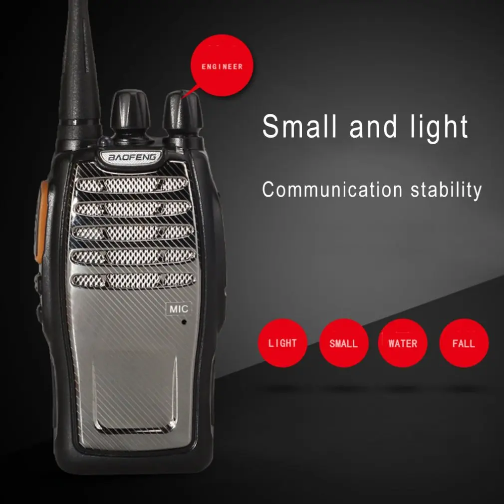 Baofeng A5 Single Band UHF Walkie Talkie 5W 16CH BF-A5 Portable Two Way Radio VOX Scrambler Function Radio Comunicador Woki Toki
Baofeng A5 Single Band UHF Walkie Talkie 5W 16CH BF-A5 Portable Two Way Radio VOX Scrambler Function Radio Comunicador Woki Toki