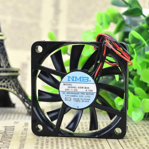 NMB 60*60*10 2404KL-05W-B40 24V 0.10A 6 см 2 провода ультра тонкий Инвертор шасси вентилятор охлаждения
NMB 60*60*10 2404KL-05W-B40 24V 0.10A 6 см 2 провода ультра тонкий Инвертор шасси вентилятор охлаждения