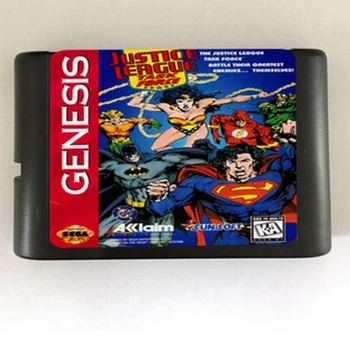 Justice League Game Cartridge Newest 16 bit Game Card For Sega Mega Drive / Genesis System
Justice League Game Cartridge Newest 16 bit Game Card For Sega Mega Drive / Genesis System