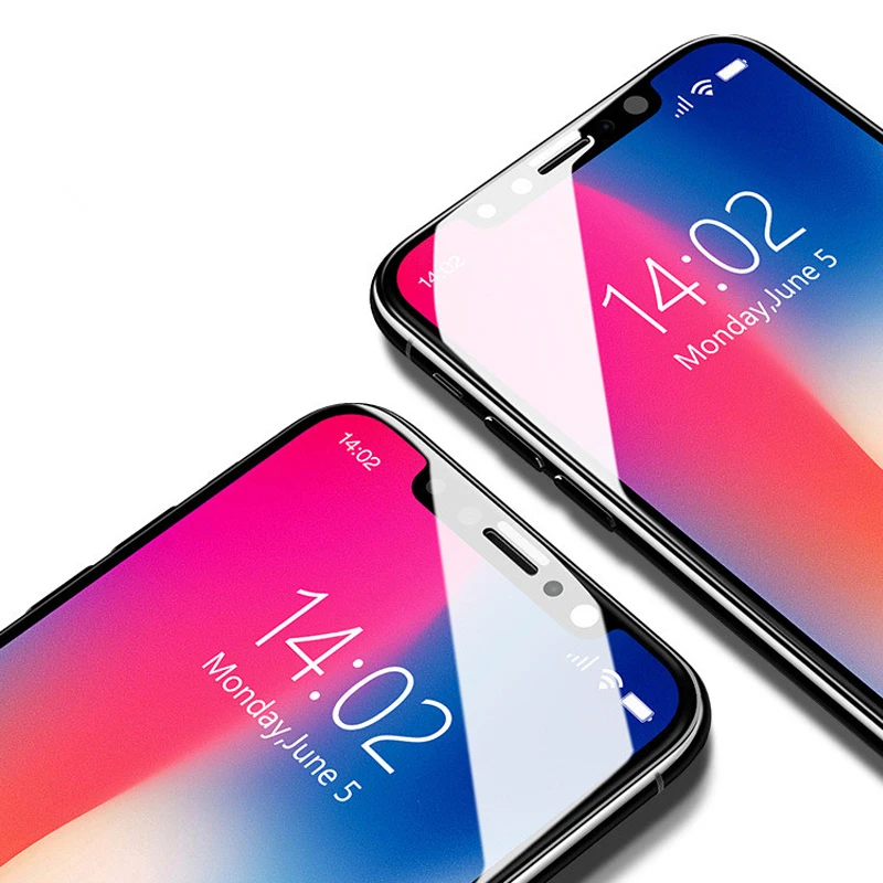 RZP 9H Full Cover Screen Protector For iPhone X 6 7 Tempered Glass On Th For iPhone 6 S 7 8 + Plus X Screen Protector 2.5D Glass
RZP 9H Full Cover Screen Protector For iPhone X 6 7 Tempered Glass On Th For iPhone 6 S 7 8 + Plus X Screen Protector 2.5D Glass