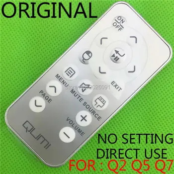 100% Original I/R Projector remote control QRC1VVK for Vivitek projector Q5 Q2 Q7 series QUMI parts
100% Original I/R Projector remote control QRC1VVK for Vivitek projector Q5 Q2 Q7 series QUMI parts