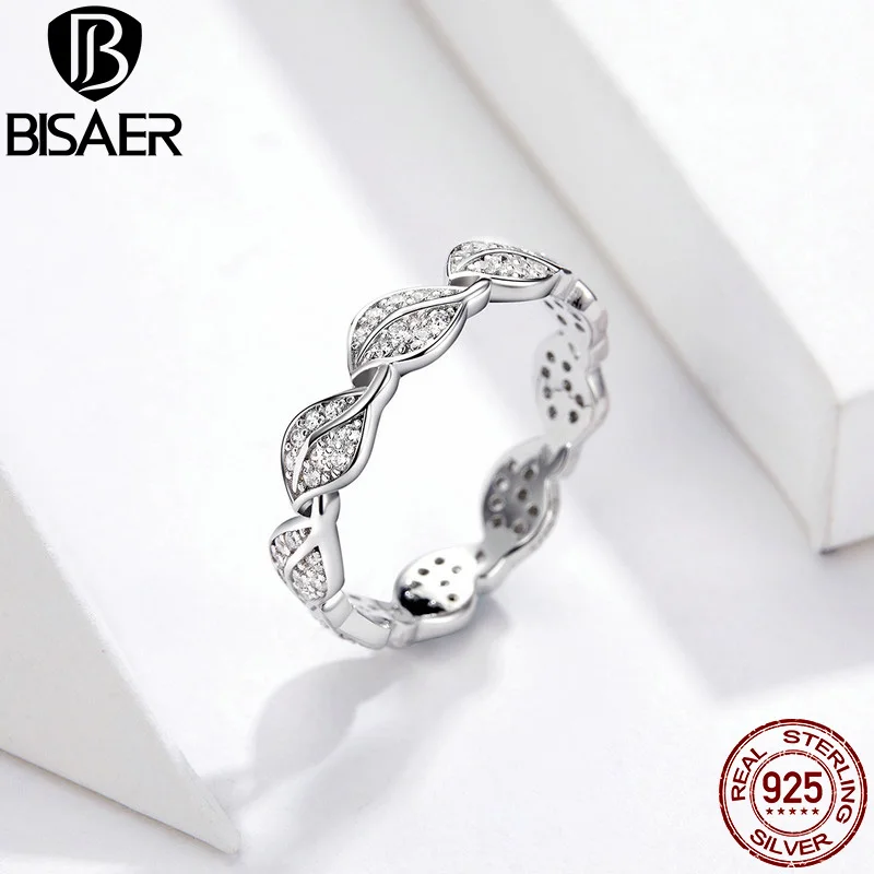 BISAER Leaves Jewelry 925 Sterling Silver Luminous Tree Leaves Leaf Finger Rings for Women Wedding Engagement Jewelry EFR049
BISAER Leaves Jewelry 925 Sterling Silver Luminous Tree Leaves Leaf Finger Rings for Women Wedding Engagement Jewelry EFR049