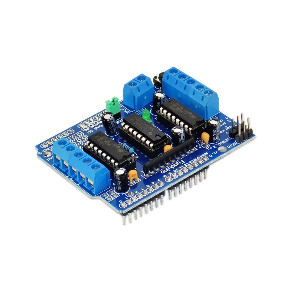 L293D Stepper Motor Driver Board Control Shield Module Motor Drive Expansion Board 4.5-16V DC For Arduino Mega2560
L293D Stepper Motor Driver Board Control Shield Module Motor Drive Expansion Board 4.5-16V DC For Arduino Mega2560